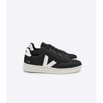 Veja V-12 B-MESH Ženske Tenisiće Black/White | VEJA596-HR