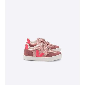 Veja V-12 CHROMEFREE Dječje Tenisiće Roze | VEJA806-HR